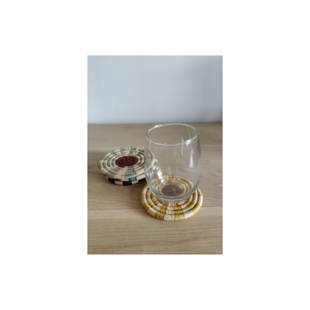 Multicolored Coasters (Set of 4)