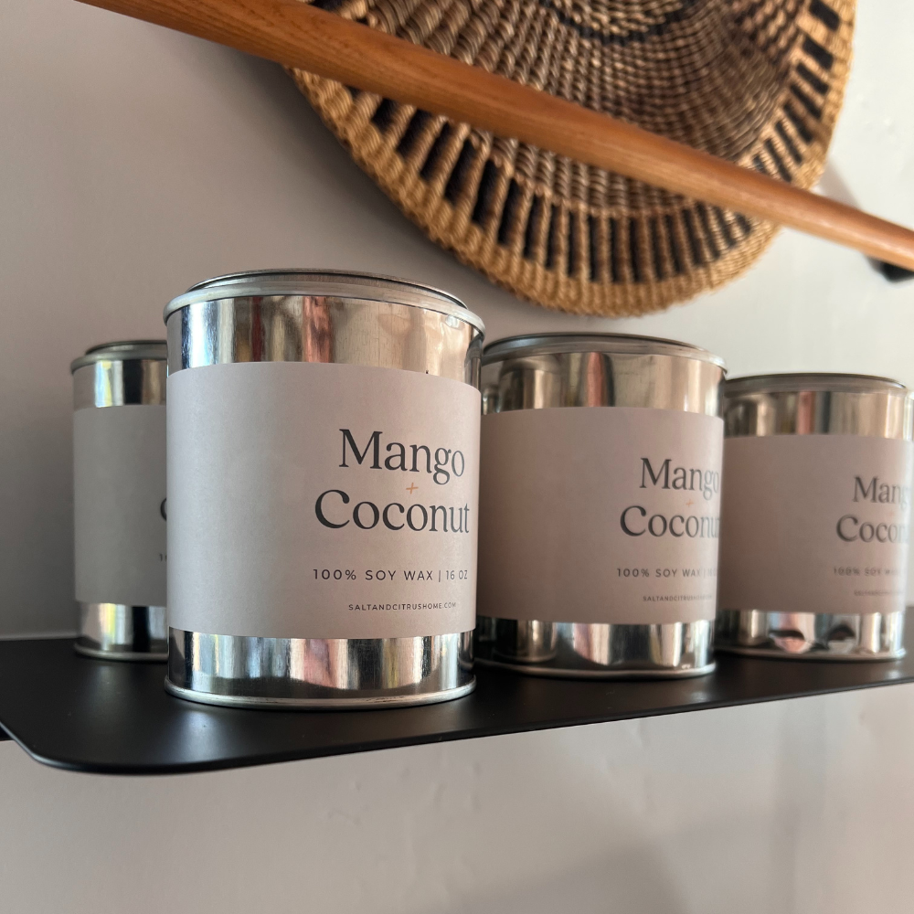 Mango + Coconut Candle