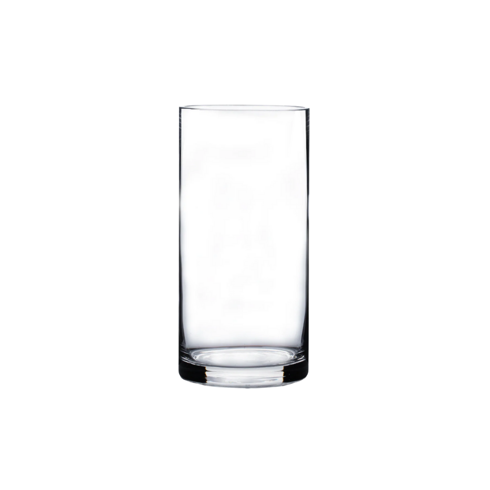 Mazzy 4" Glass Vase w/ dried flowers