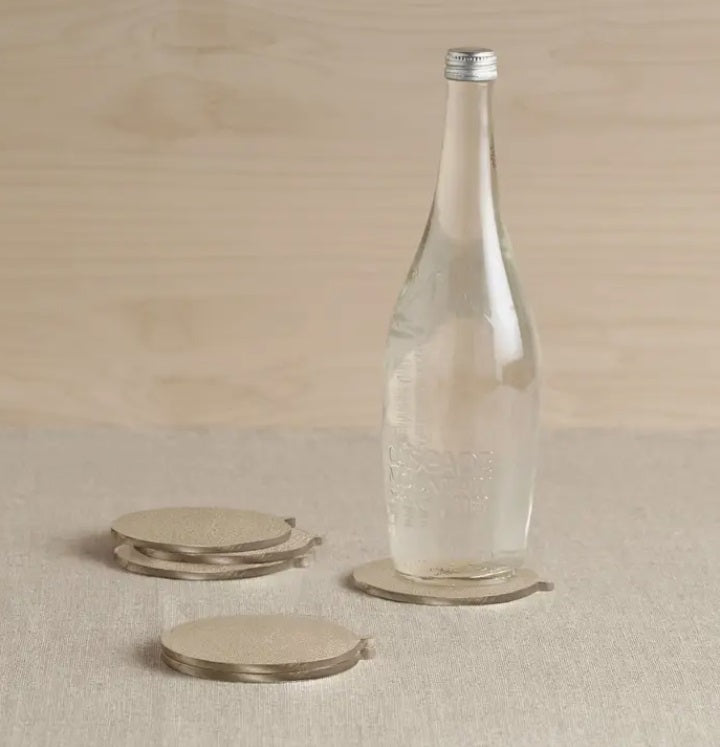 Antique Brass Coasters