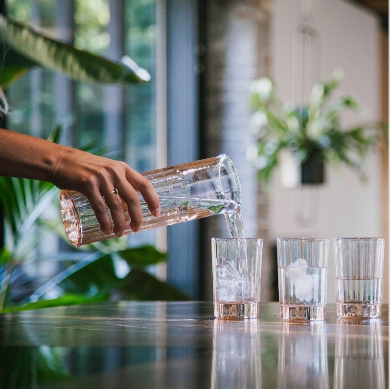 Carafe Reed 100 Cl, Blush Pink