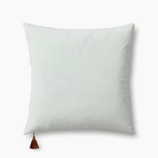 Green/Grey Throw Pillow