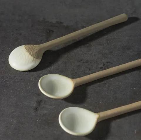 Gohob Handmade Ceramic Coffee & Tea Spoon